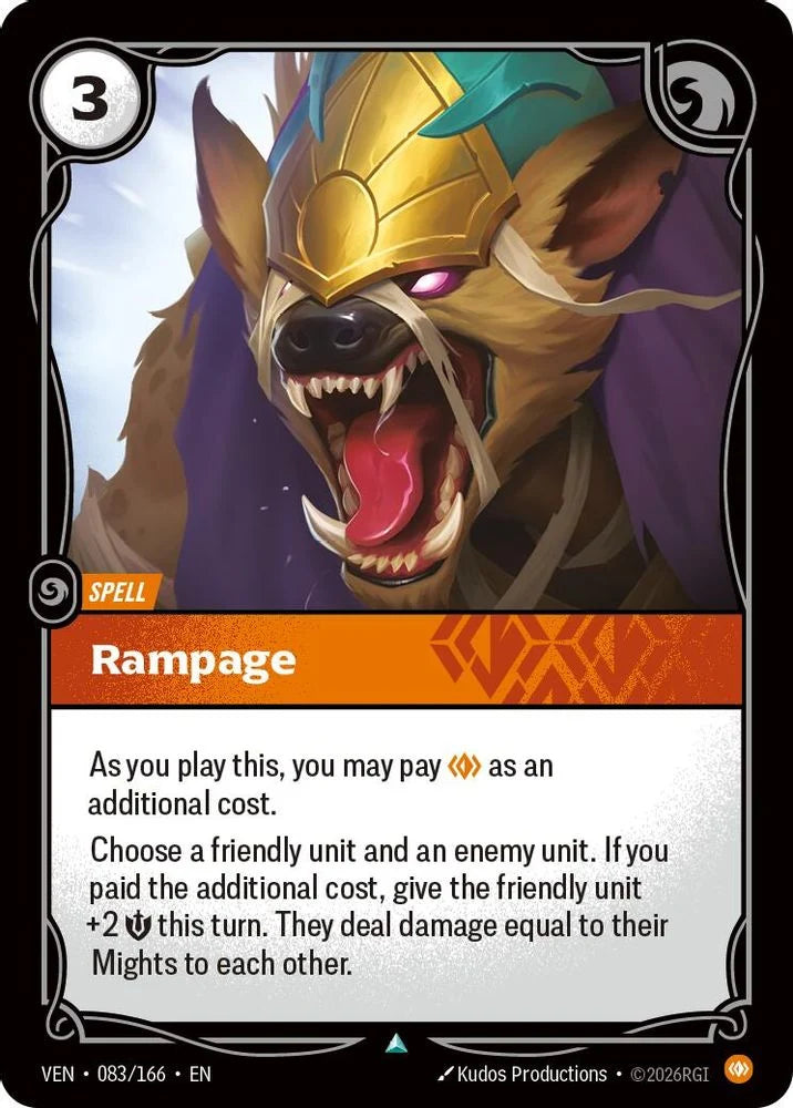 Rampage [Uncommon] #083/166 - Vendetta