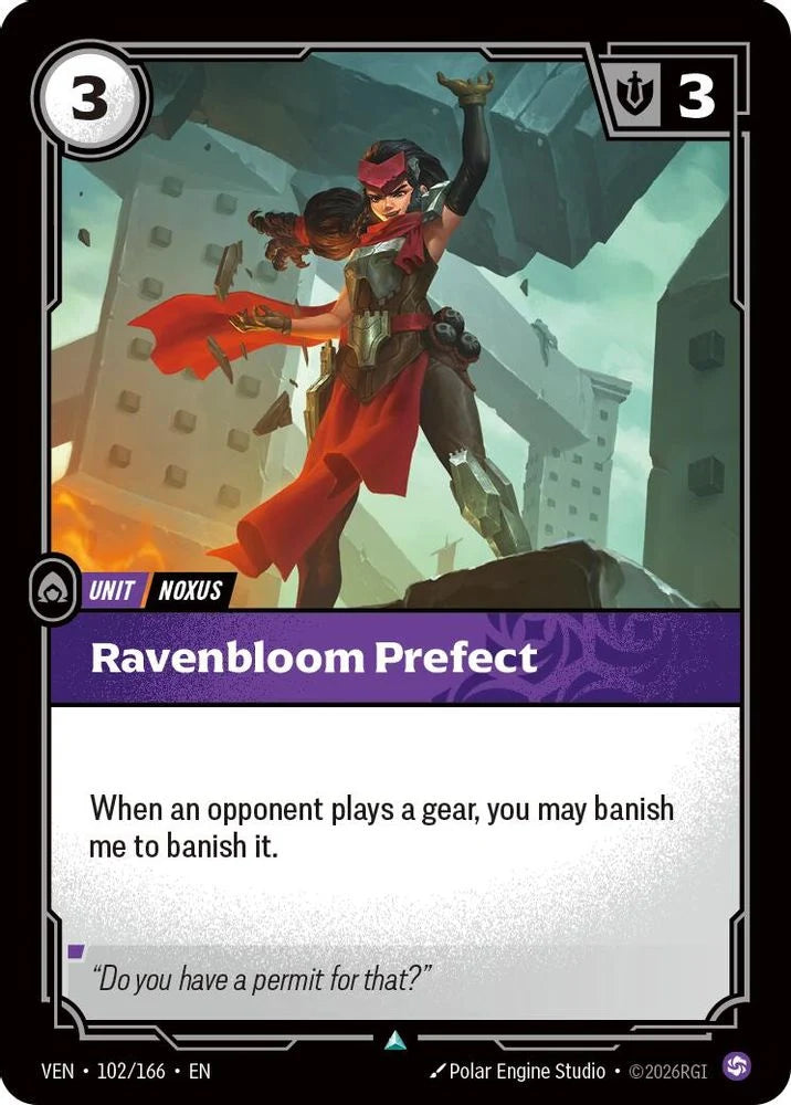 Ravenbloom Prefect [Uncommon] #102/166 - Vendetta