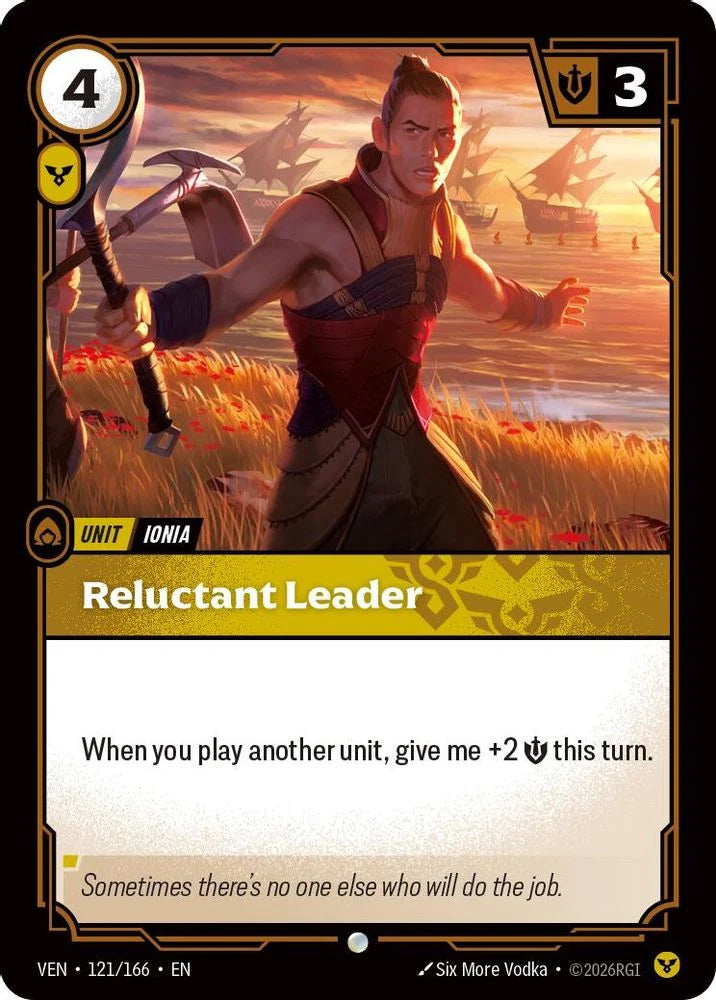 Reluctant Leader [Common] #121/166 - Vendetta