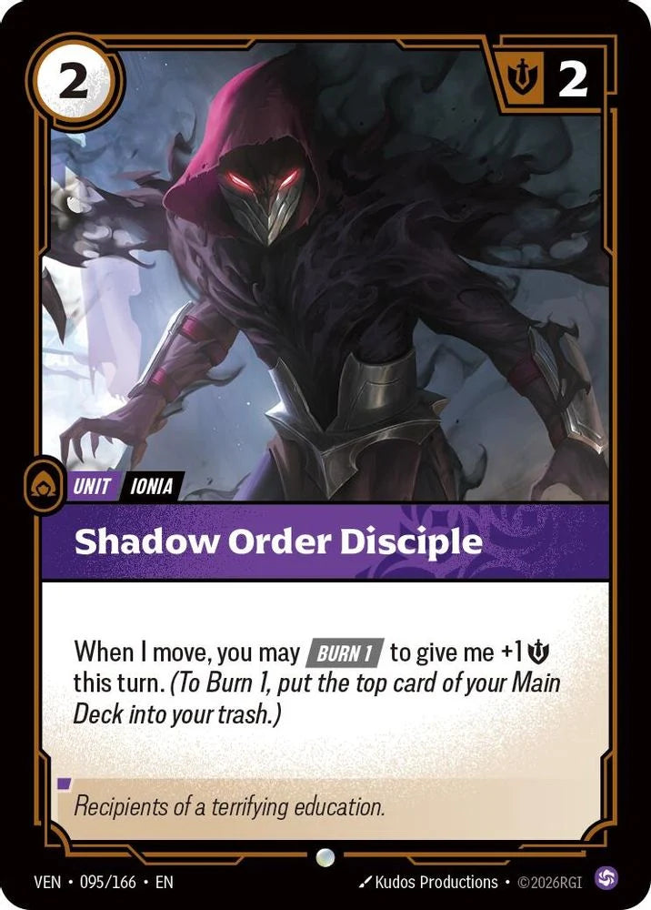 Shadow Order Disciple [Common] #095/166 - Vendetta
