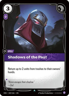 Shadows of the Past [Uncommon] #103/166 - Vendetta