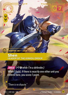 Shen, Leader of the Kinkou Order [Epic] #138/166 - Vendetta