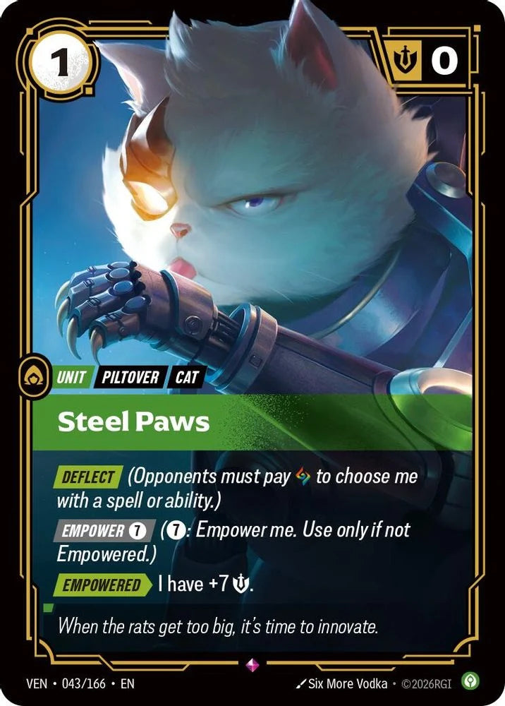 Steel Paws [Rare] #043/166 - Vendetta