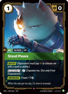 Steel Paws [Rare] #043/166 - Vendetta