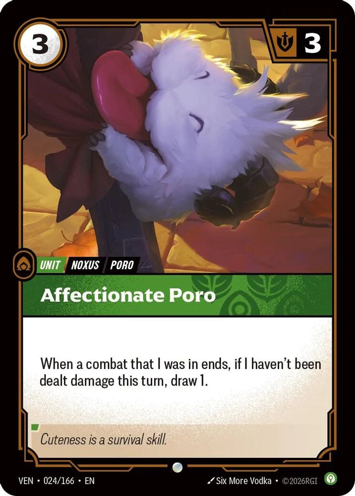 Affectionate Poro [Common] #024/166 - Vendetta