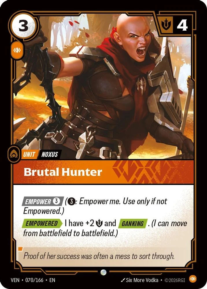 Brutal Hunter [Common] #070/166 - Vendetta