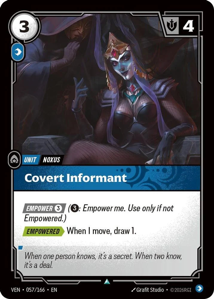 Covert Informant [Uncommon] #057/166 - Vendetta
