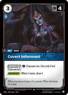 Covert Informant [Uncommon] #057/166 - Vendetta