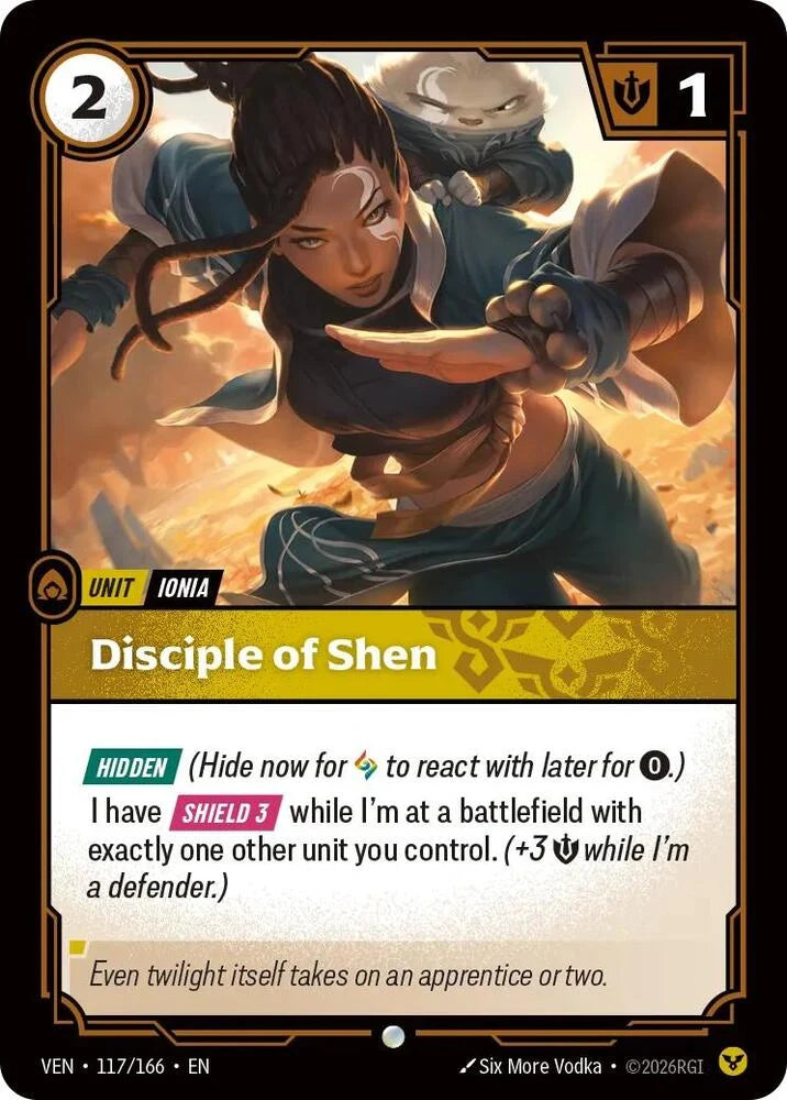 Disciple of Shen [Common] #117/166 - Vendetta