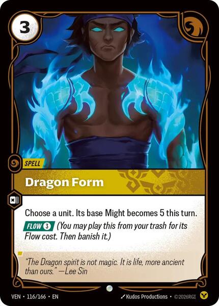 Dragon Form [Common] #116/166 - Vendetta