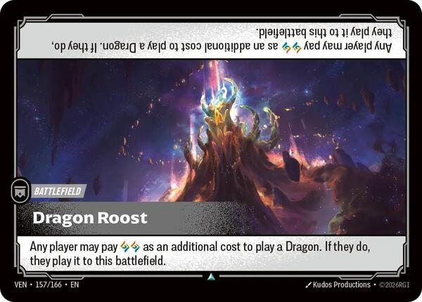 Dragon Roost [Uncommon] #157/166 - Vendetta