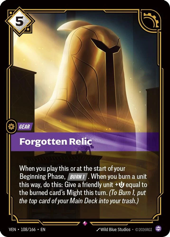 Forgotten Relic [Rare] #108/166 - Vendetta
