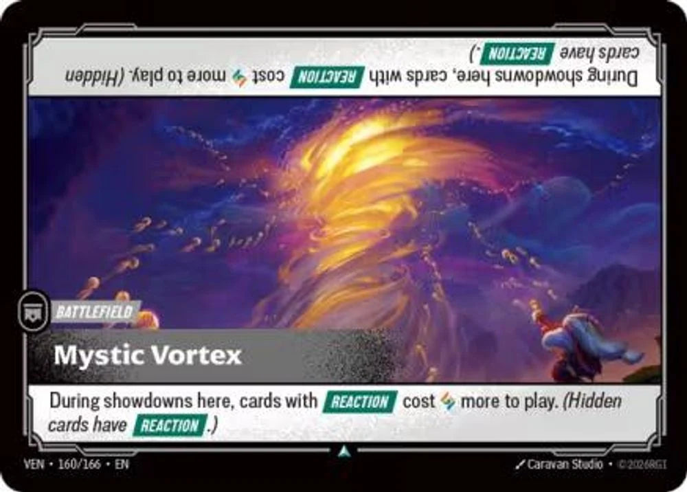Mystic Vortex [Uncommon] #160/166 - Vendetta