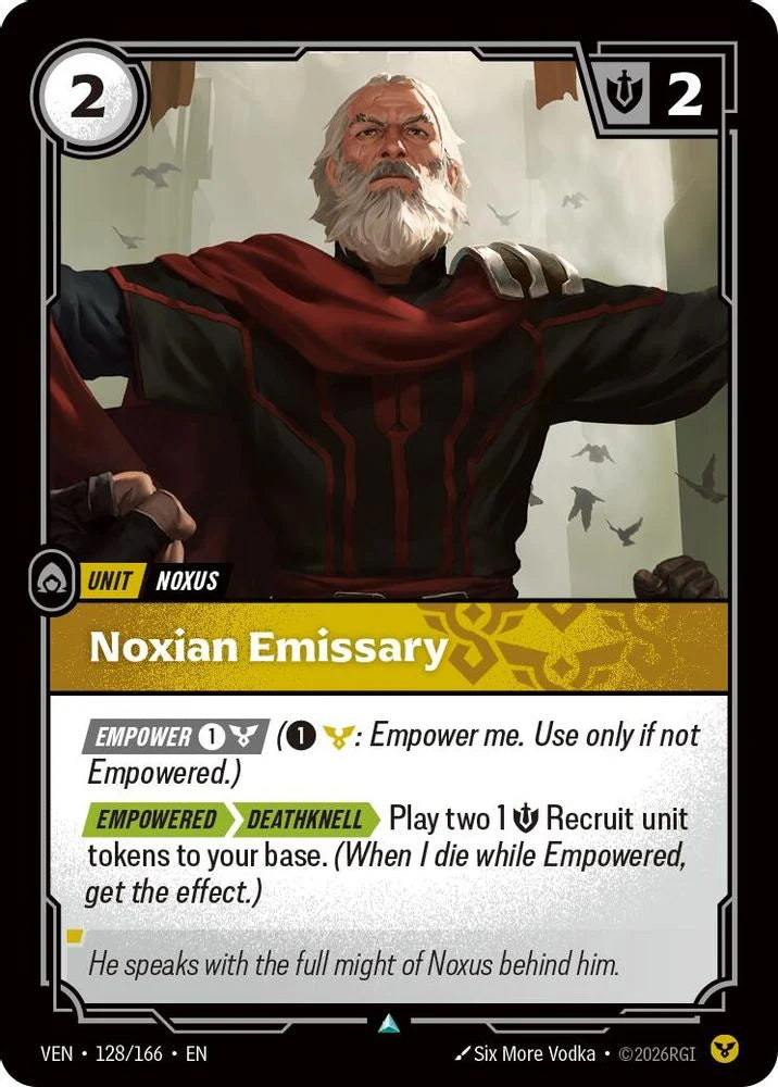 Noxian Emissary [Uncommon] #128/166 - Vendetta