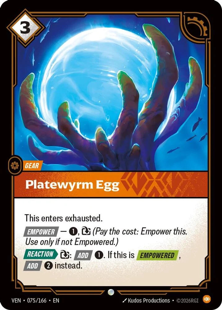 Platewyrm Egg [Common] #075/166 - Vendetta