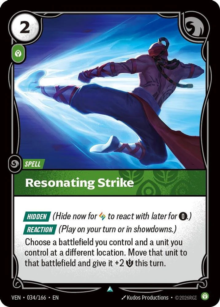 Resonating Strike [Uncommon] #034/166 - Vendetta