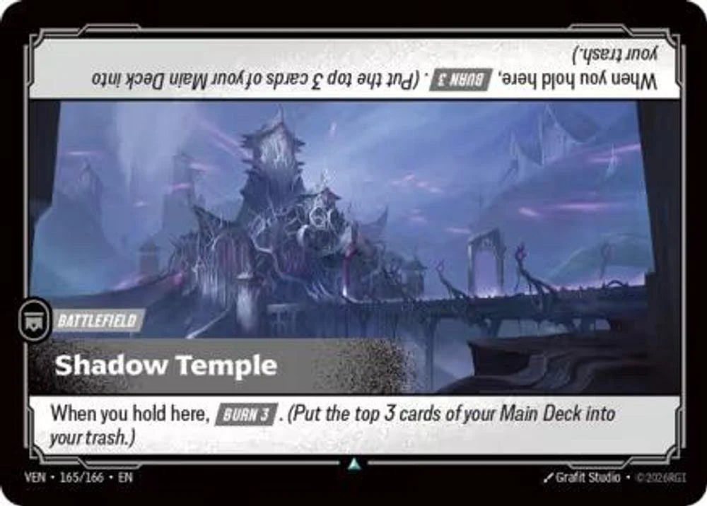 Shadow Temple [Uncommon] #165/166 - Vendetta