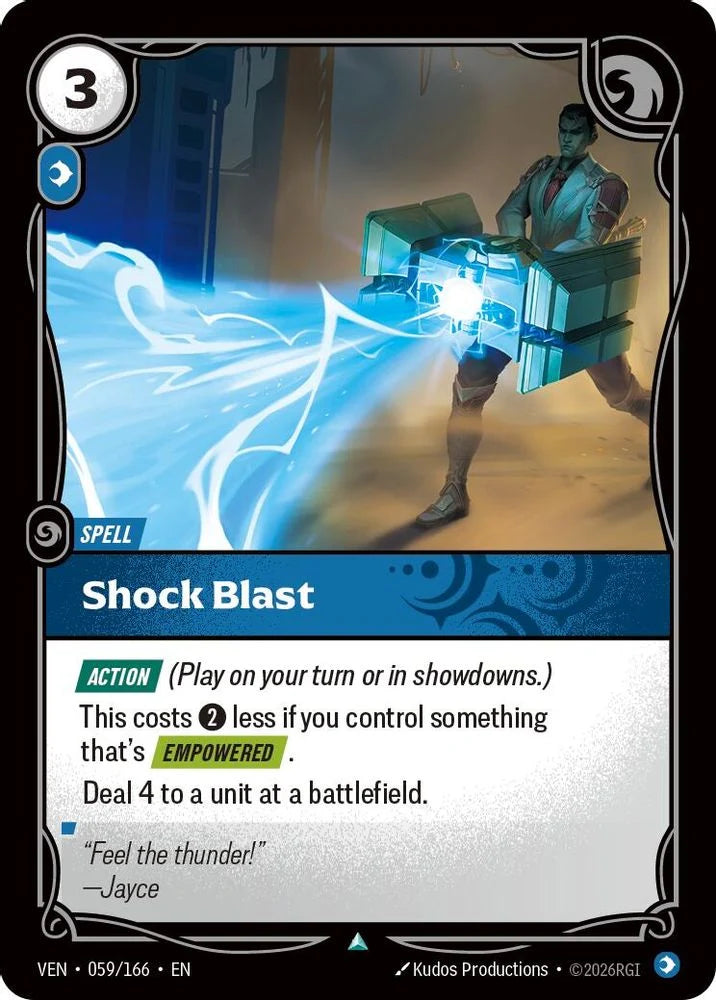 Shock Blast [Uncommon] #059/166 - Vendetta