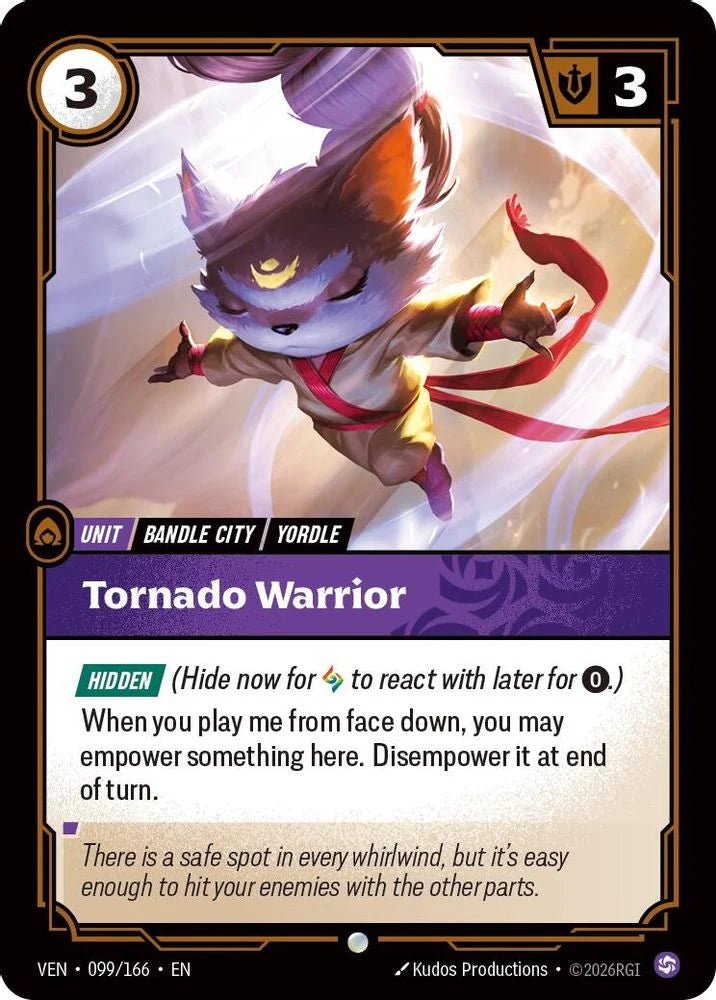 Tornado Warrior [Common] #099/166 - Vendetta