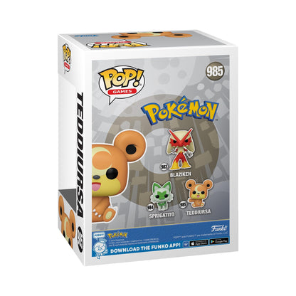 Funko Pop! Pokemon: Teddiursa 985