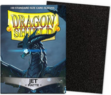 [Dragon Shield]  Sleeves – Matte Jet Black - 100ct