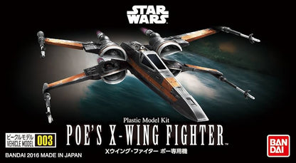 Bandai - Star Wars Poe's X-Wing Fighter Model Kit