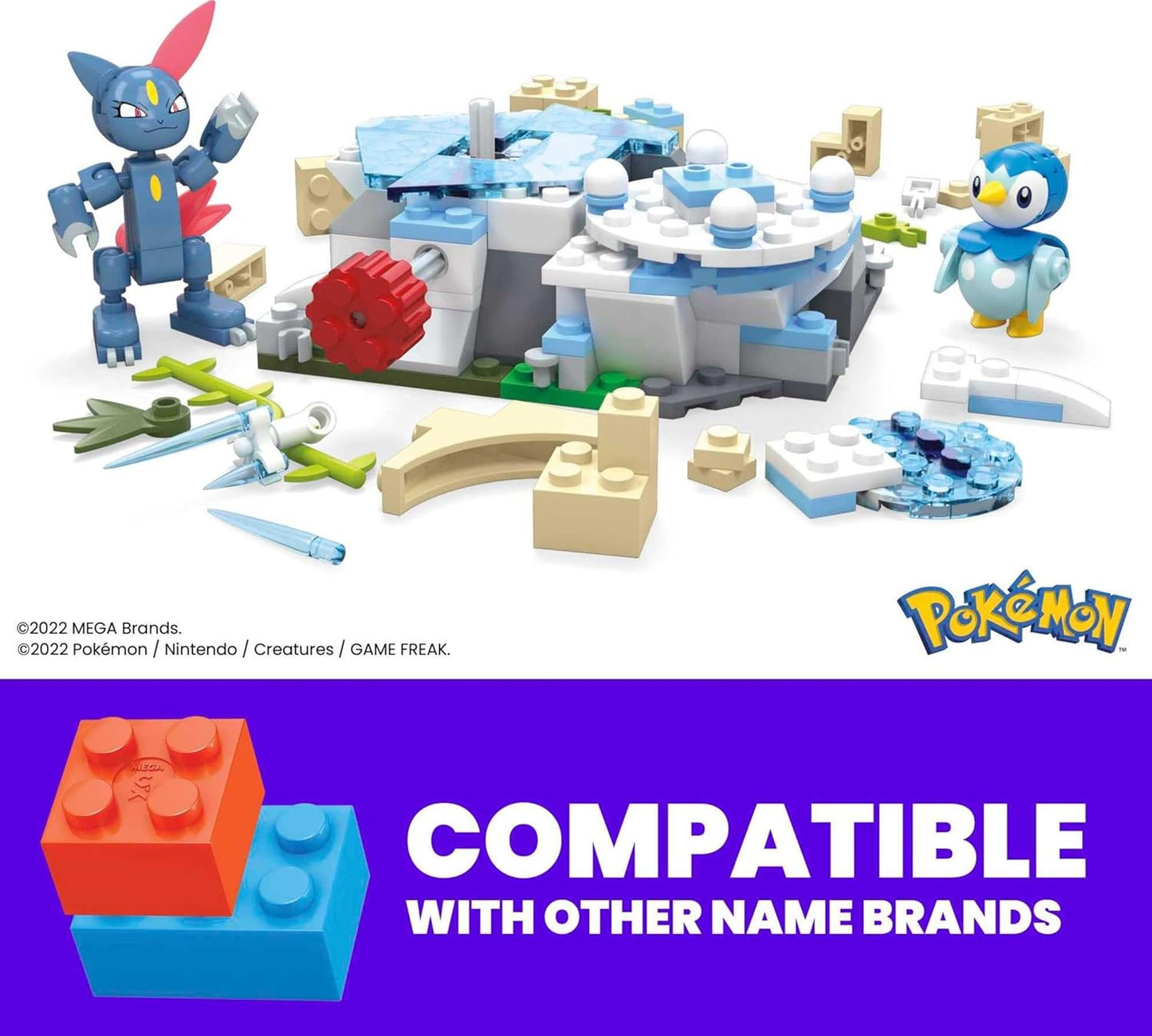 Mega Pokemon: Piplup and Sneasel's Snow Day