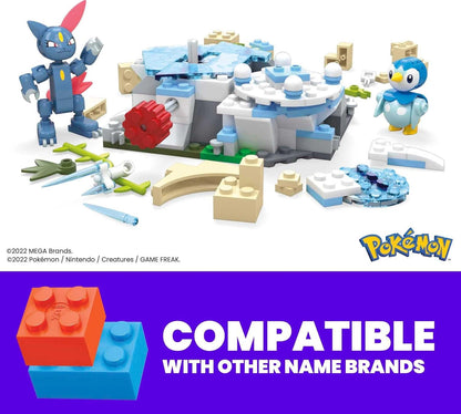Mega Pokemon: Piplup and Sneasel's Snow Day