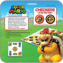 Super Mario Checkers & Tic-Tac-Toe