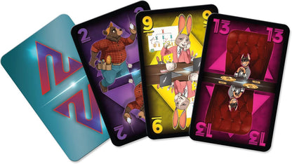 Heidelbar Games - Animal Poker - Card Game – The Extremely Funny Card Game About Success and Demotion in Your Friendly Animal Office