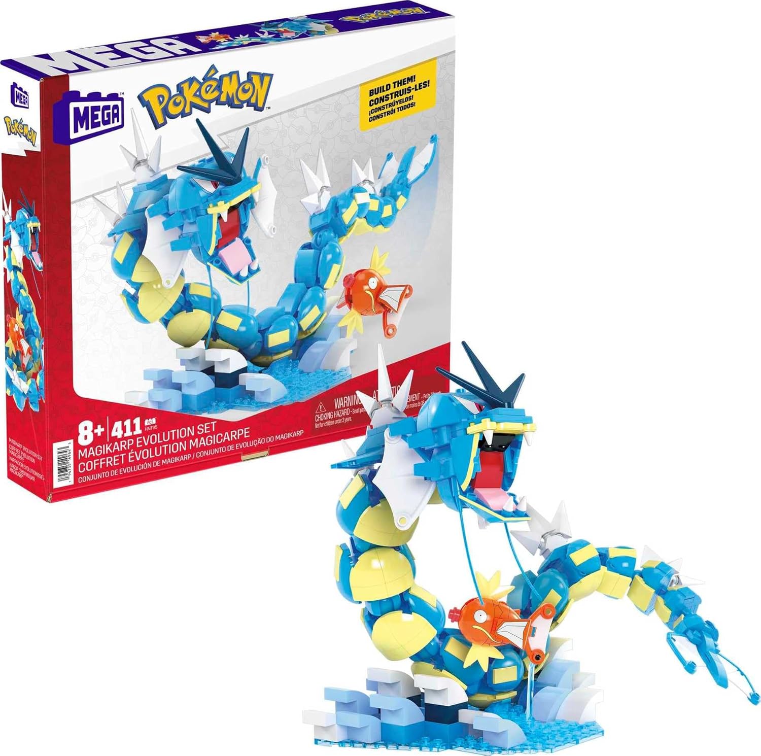 Mega Pokemon: Magikarp Evolution Set – CHONKY COLLECTIBLES