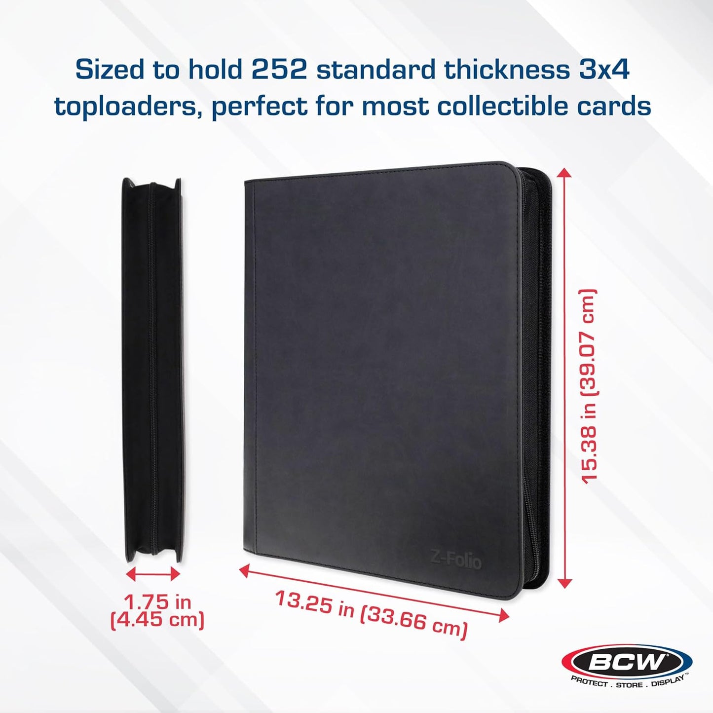 BCW Top Loader Binder - Black 9-Pocket