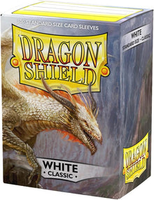 [Dragon Shield] White Classic Sleeves - 100ct