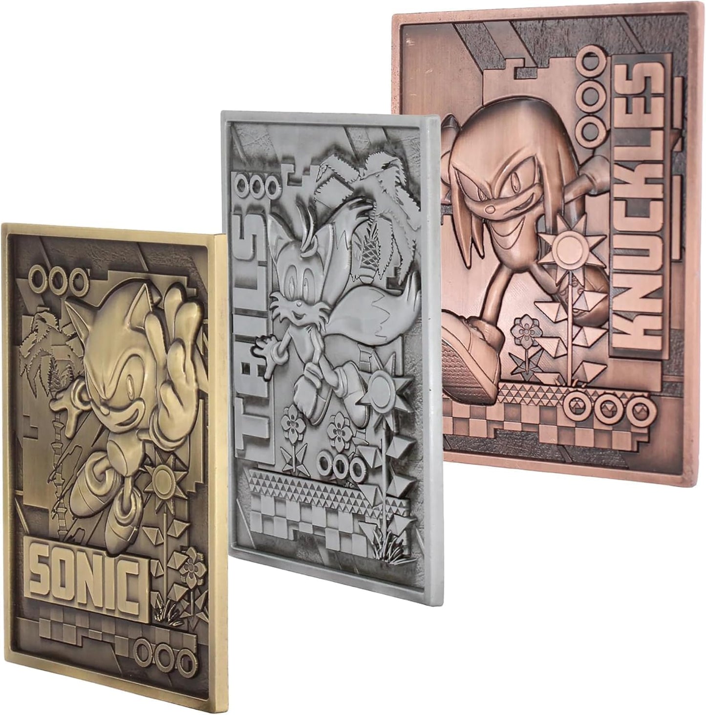 Sonic Digiplates - 3 Metal Cards/Phone Stands