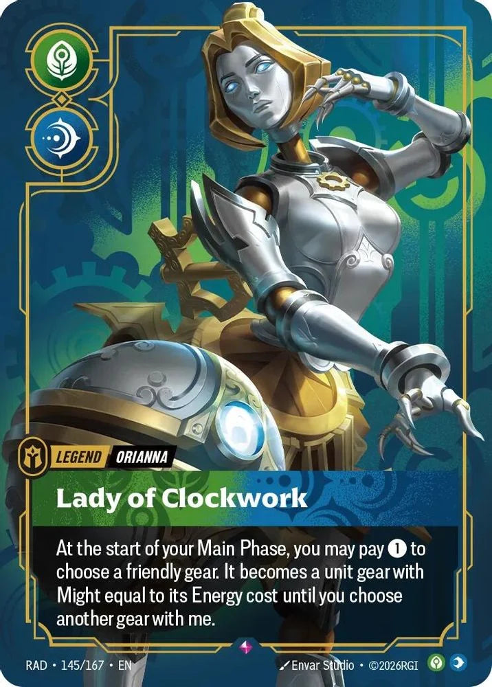Orianna, Lady of Clockwork [Rare] #145/167 - Radiance