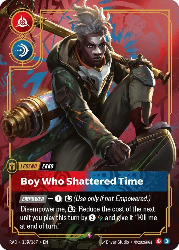 Ekko, Boy Who Shattered Time [Rare] #139/167 - Radiance