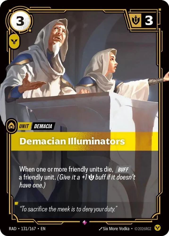 Demacian Illuminators [Rare] #131/167 - Radiance