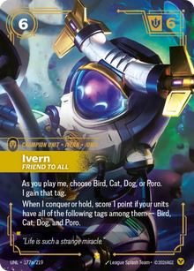 Ivern, Friend to All [Alternate Art] UNL 177a/219 - Riftbound Unleashed