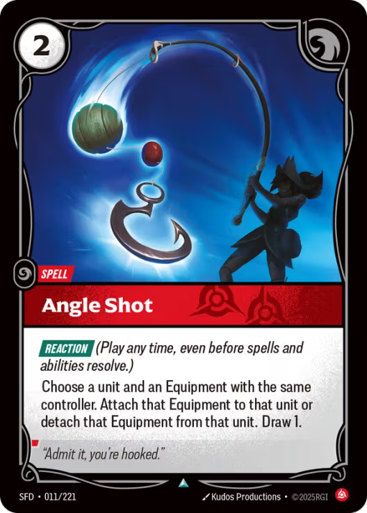 Angle Shot [Uncommon] SFD 011/221 - Riftbound Spiritforged
