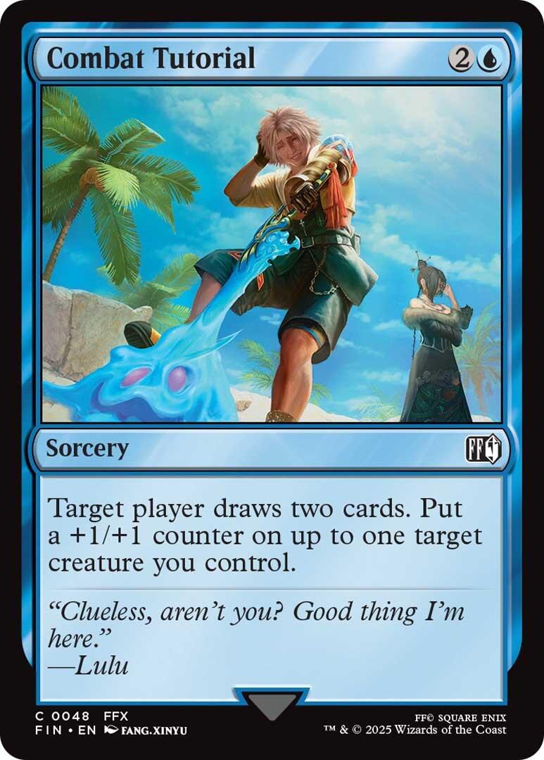 Combat Tutorial [Foil] #48 Magic Final Fantasy