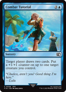 Combat Tutorial [Foil] #48 Magic Final Fantasy