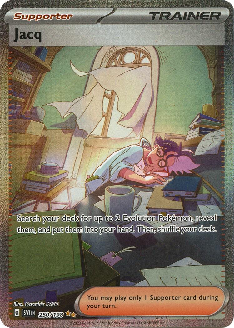 Jacq [Special Illustration Rare] #250/198 - Scarlet & Violet