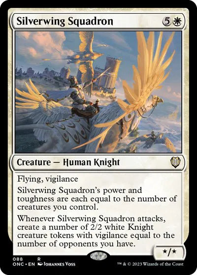 Silverwing Squadron - MTG Commander: Phyrexia: All Will Be One R 088