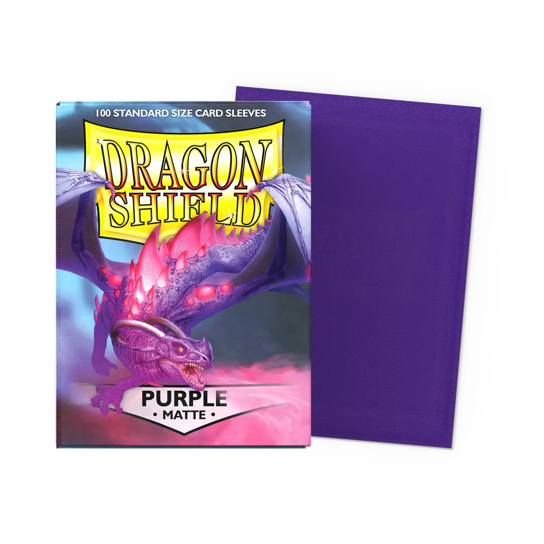Dragon Shield - Purple - Matte Sleeves