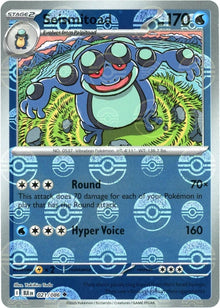 Seismitoad [Poke Ball] #21 Pokemon Black Bolt
