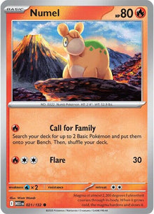 Numel [Common] #021/132 - Pokemon Mega Evolution