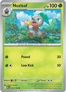 Nuzleaf [Common] #014/132 - Pokemon Mega Evolution