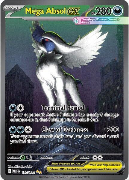 Mega Absol ex [Special Illustration Rare] 180/132 - Pokémon Mega Evolution