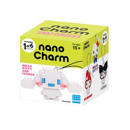 Kawada Nano Charm - Hello Kitty & Friends Blind Box Phone Charm (1 Blind Box)