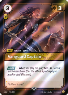 Vanguard Captain [Promo] #218/298 - Origins